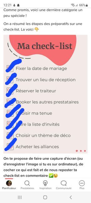 BONUS : Une check-list à cocher ✅ - 1