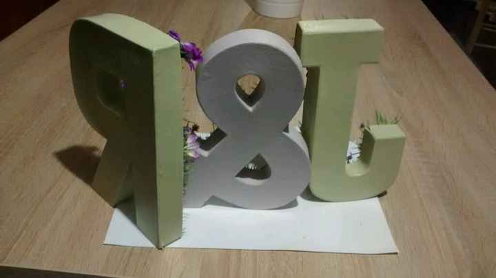 Dye lettres fleuries - 2