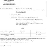  Photographe devis - 1