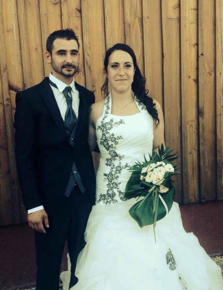 Mon mari et moi le jour j