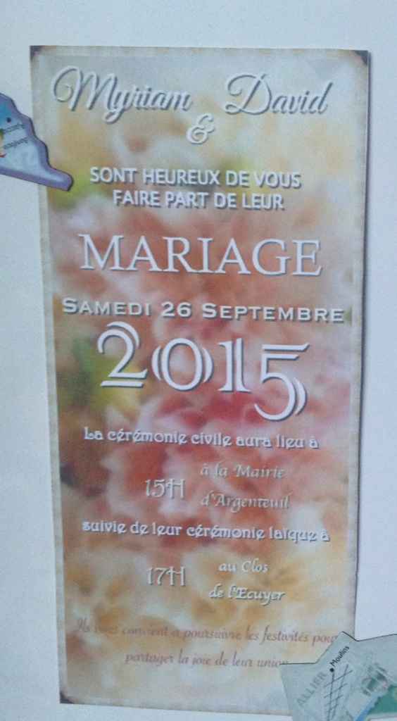 Faire part maison - 1