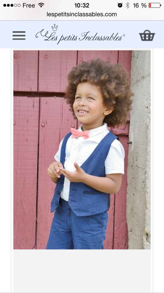 Avis tenue enfants - 1