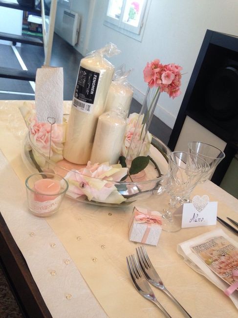 2eme essais deco table - 2