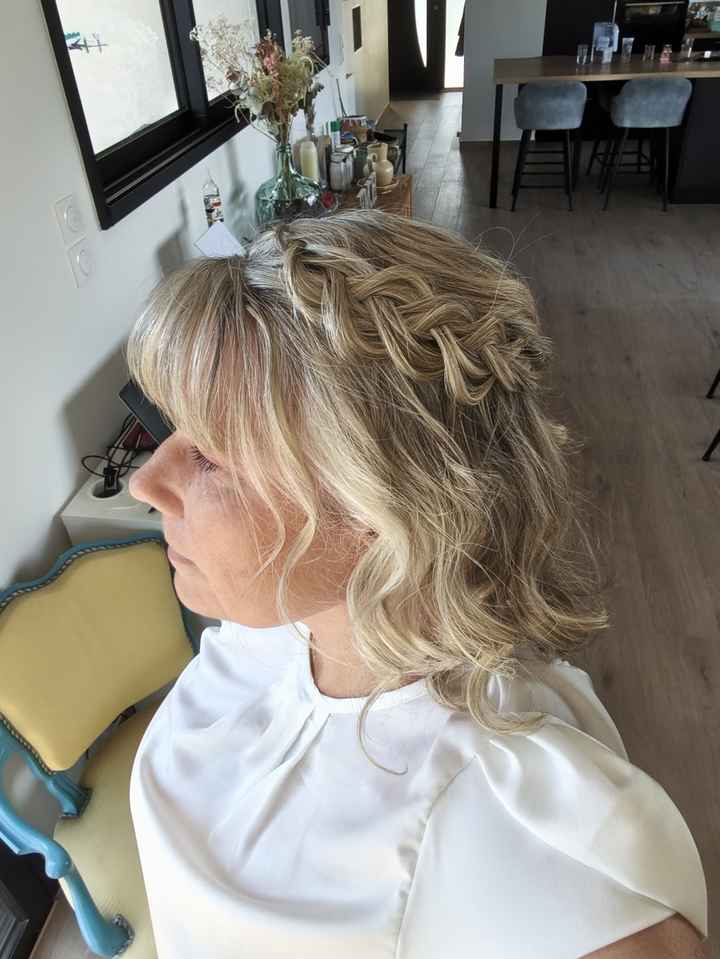 Essai coiffure J- 3 mois - 2