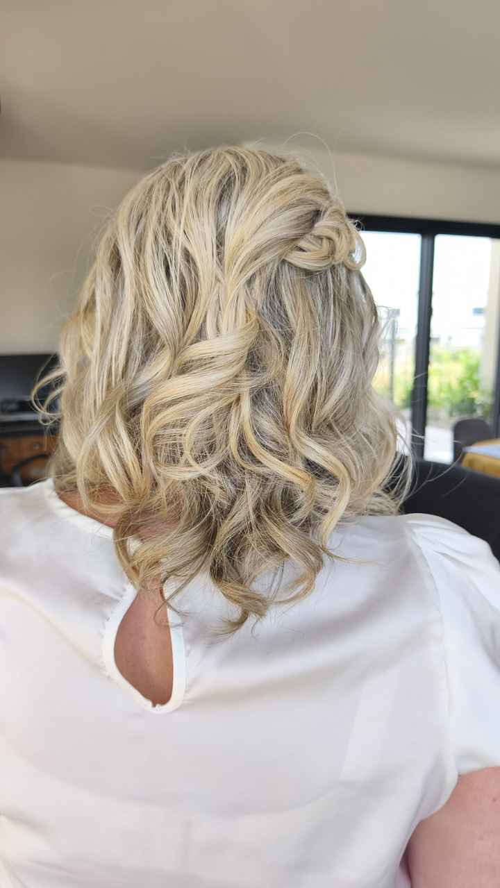 Essai coiffure J- 3 mois - 4