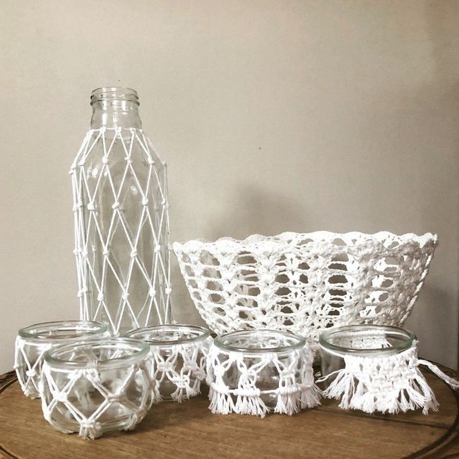 Vase, Panière à pain, petit pot 