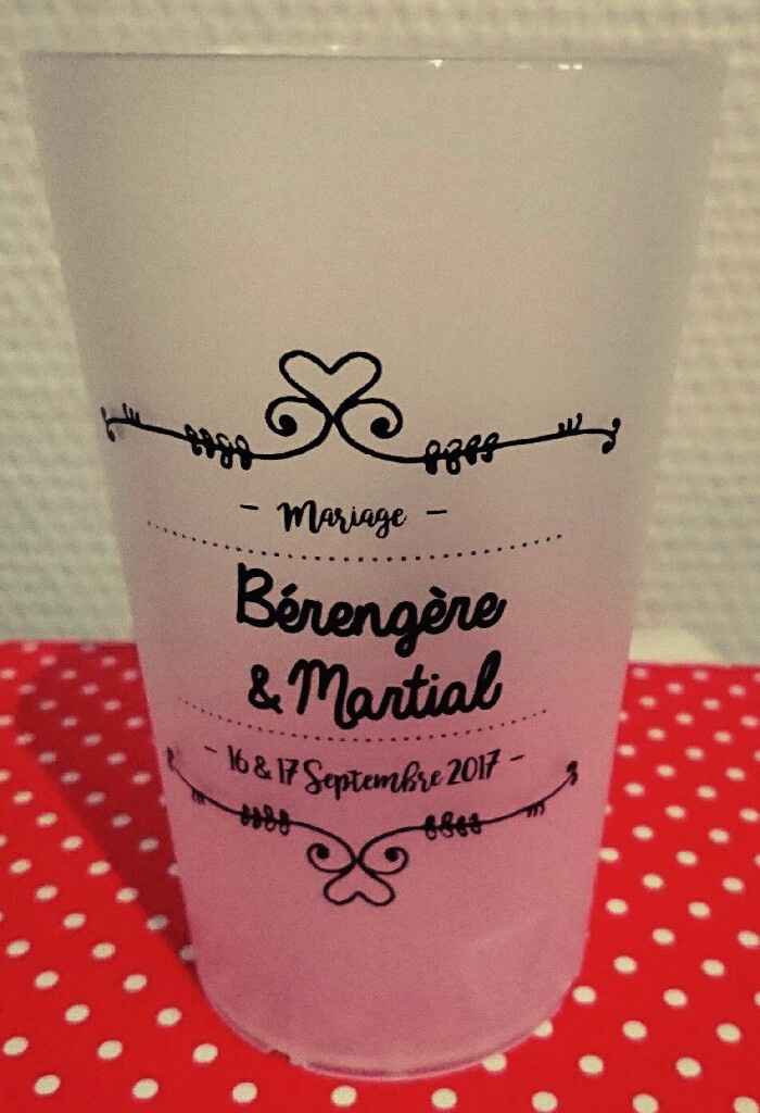 Gobelets personnalisés - 1