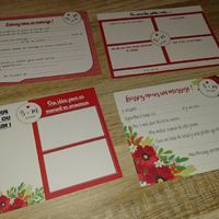 Livre d'or - cartes à completer - 2