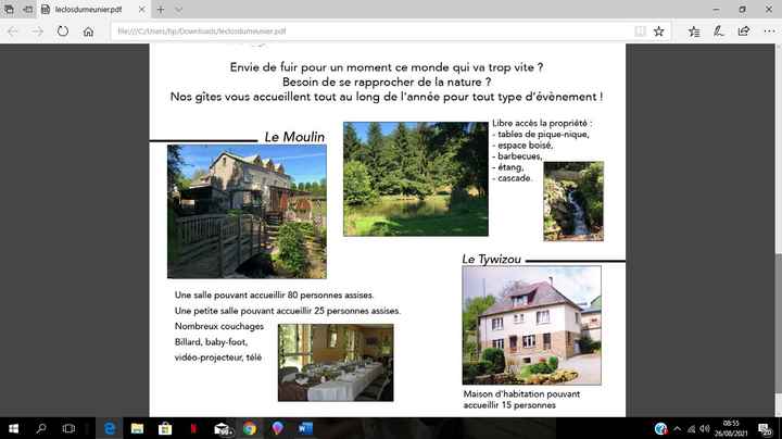 On a trouvé notre lieu de réception!!!! - 1