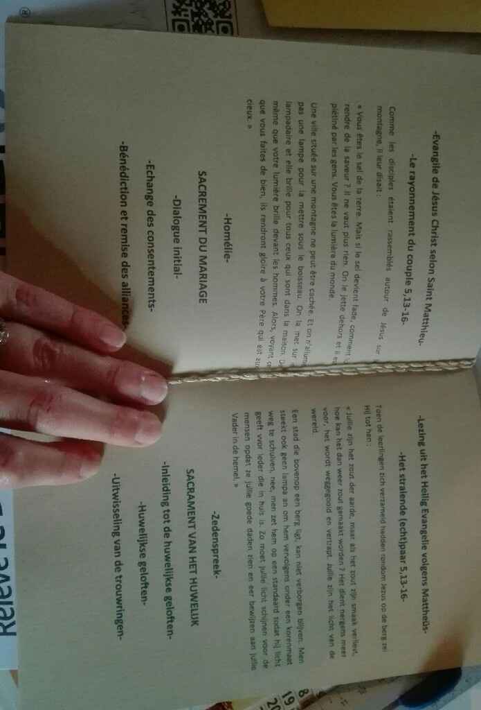 Livret de messe. et de un!!!! 😆 plus que 99... - 2