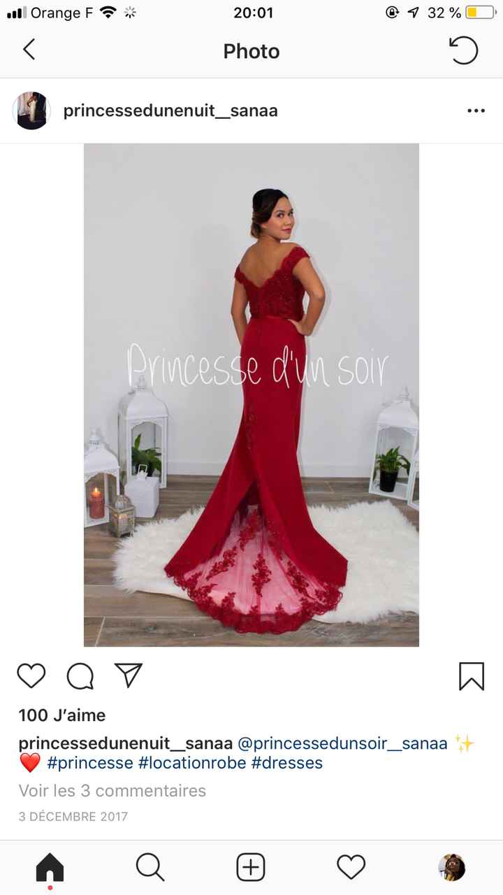 Robe demoiselle f’honneur - 1