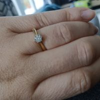 Ta bague de fiançailles sur le Pinterest de Mariages.net ça t'intéresse ? ❤️ - 1