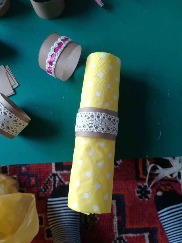 Ronds de serviette bonjour ! - 3