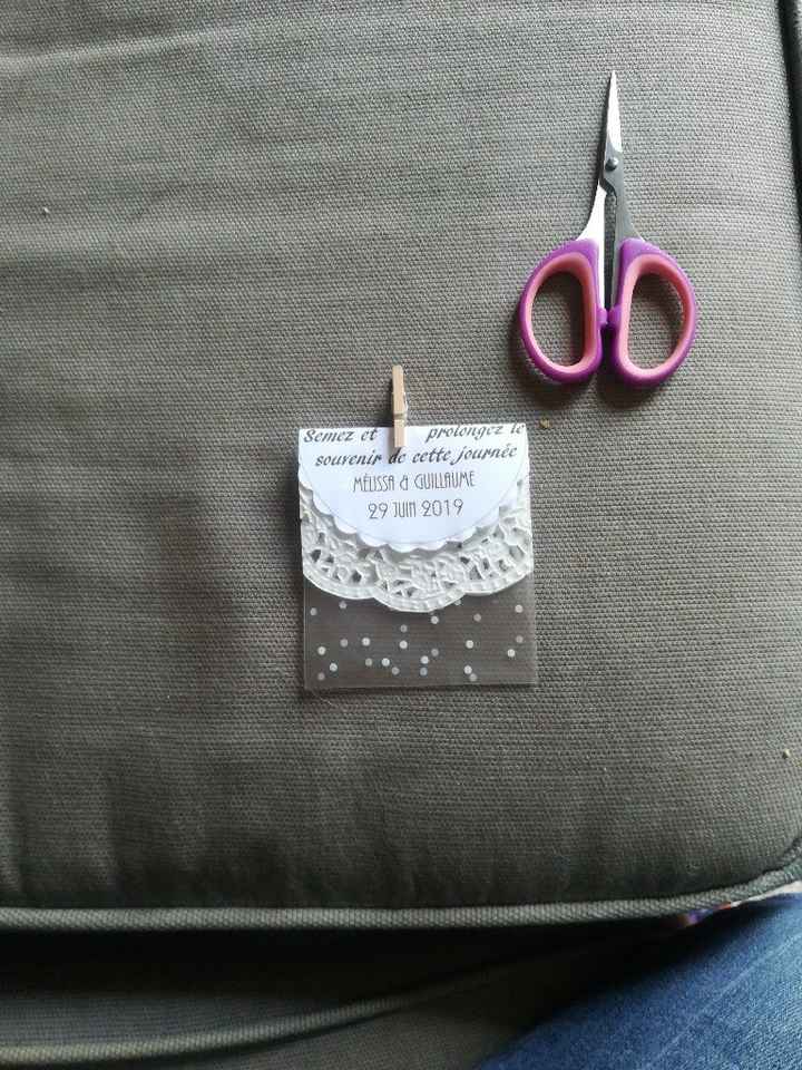 Pochette cadeaux invités - 1