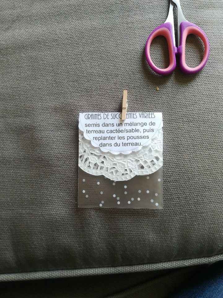 Pochette cadeaux invités - 2