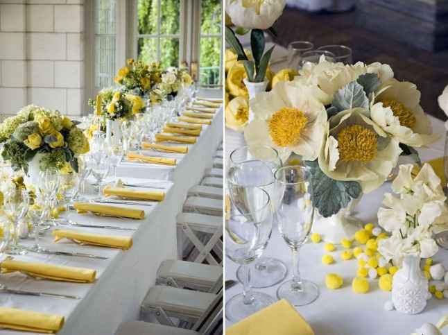 Inspiration jaune/moutarde pour un mariage coloré - 20