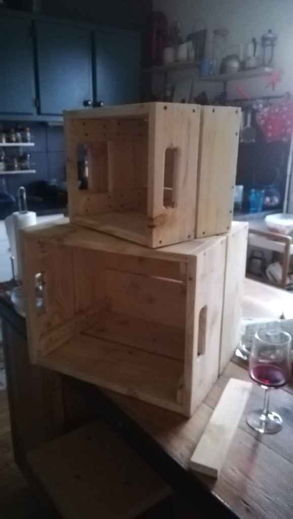 Caisse déco avant/après - 1