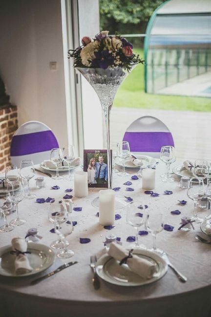 Que pensez vous des vases martini? quel était votre centre de table? - 1