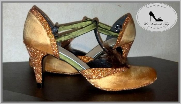 Mes chaussures de princesse à paillettes 1