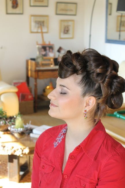 mon essai chignon