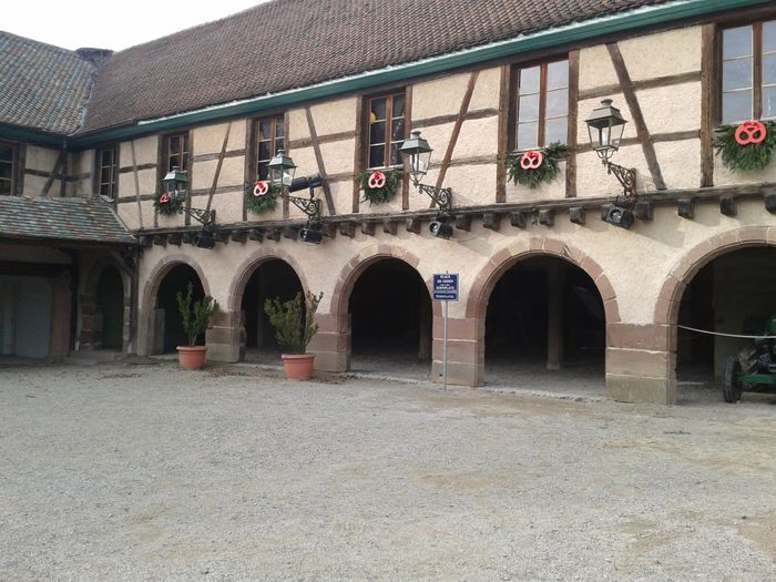 Notre salle de l'extérieur