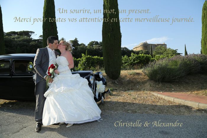 Remerciement