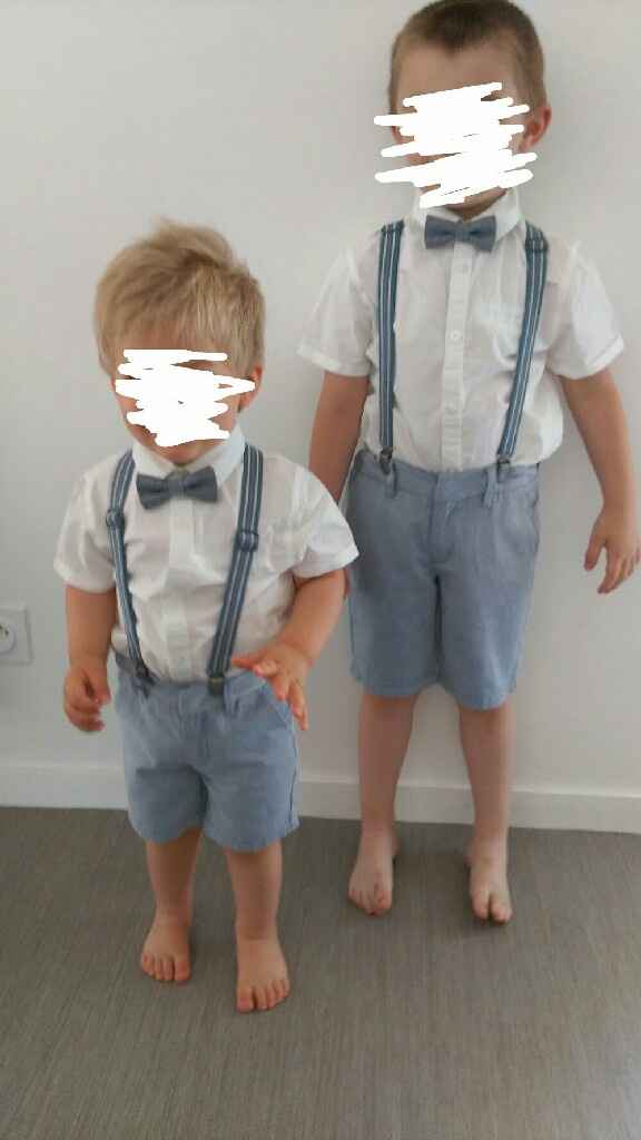 Tenues de vos enfants (garçons) - 1