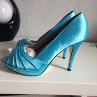 Vend chaussure turquoise  - 1