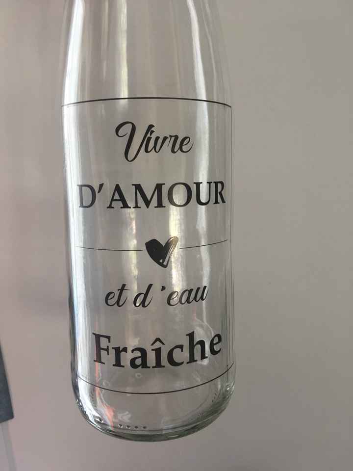 Mes bouteilles d’eau😍 - 1