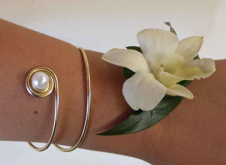 bracelet orchidée