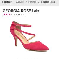 Chaussure fushia - 1