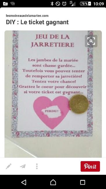 Jarretière vs  honte ... des solutions, idées ... ? - 1