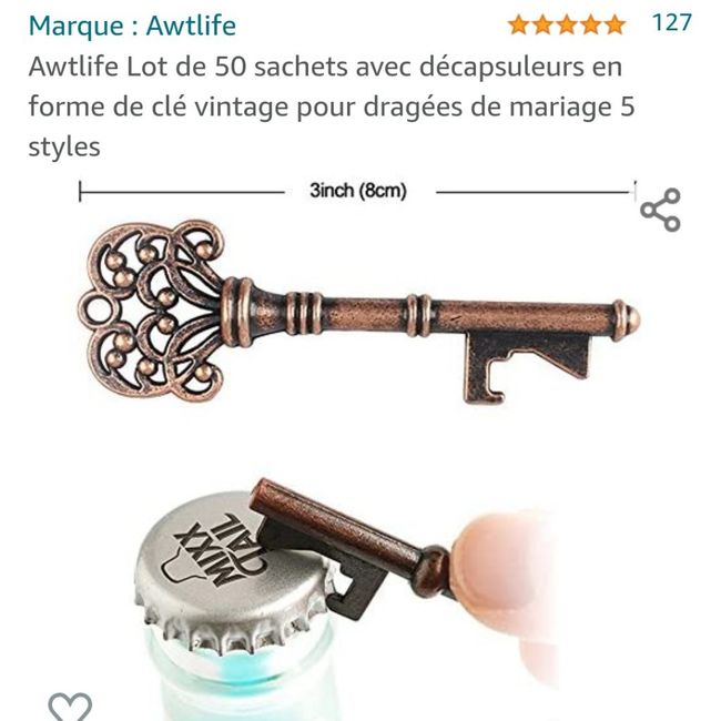 Achats contenant dragée 2