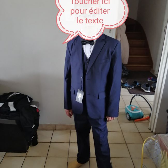 Costume des enfant reçu 1