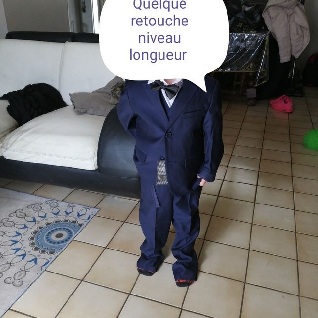 Costume des enfant reçu 2