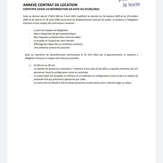 Validation de la salle 1