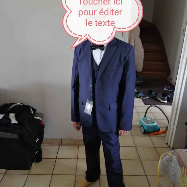 Costume des enfant reçu - 1