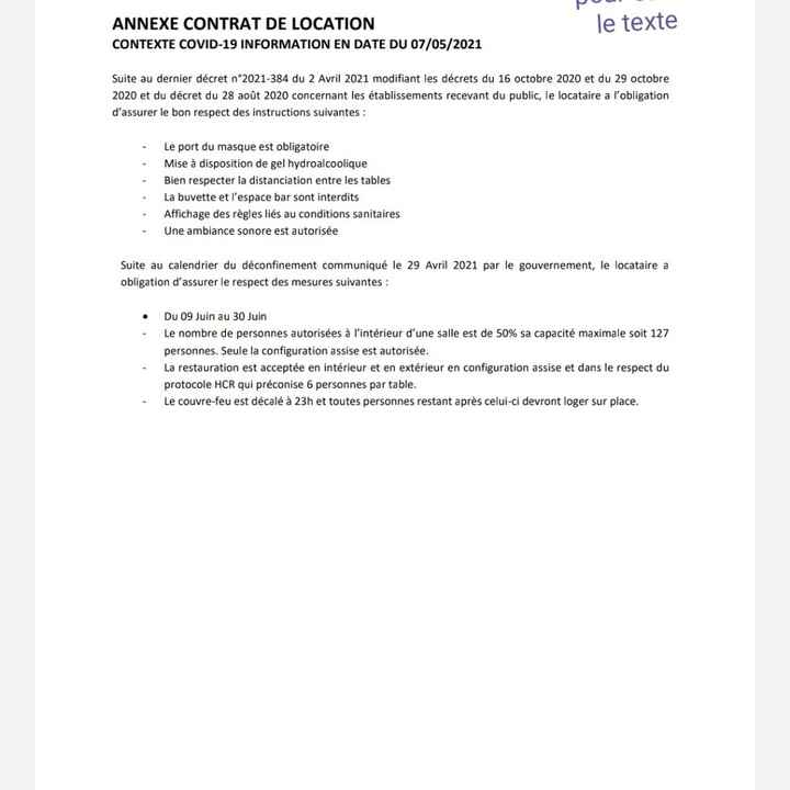 Validation de la salle - 1