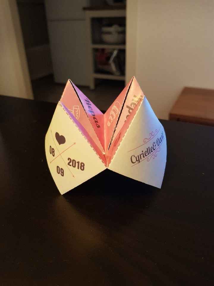 Faire part terminé ❤ origami chéri - 2