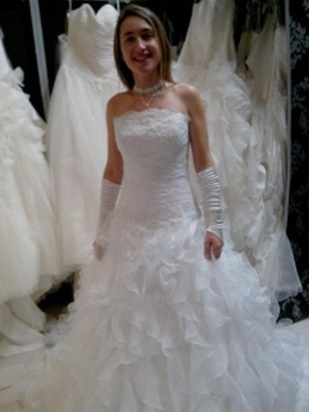 l'essayage de ma robe