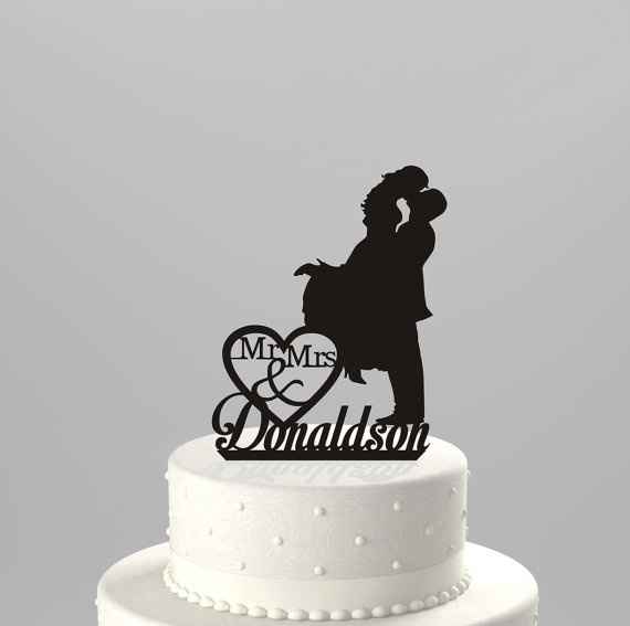 mon cake topper