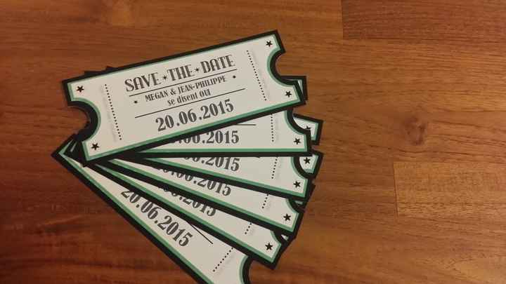 Save the date magnets: j'ai craqué et vous ? - 5