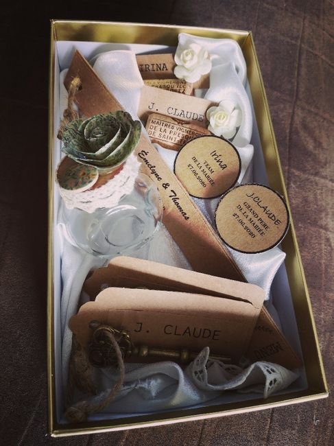 Mariage vintage déco fait maison 11