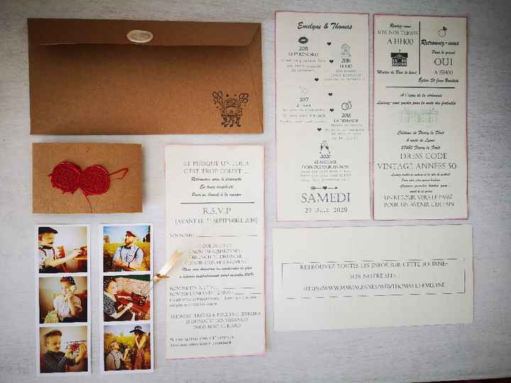 Mariage vintage déco fait maison - 1