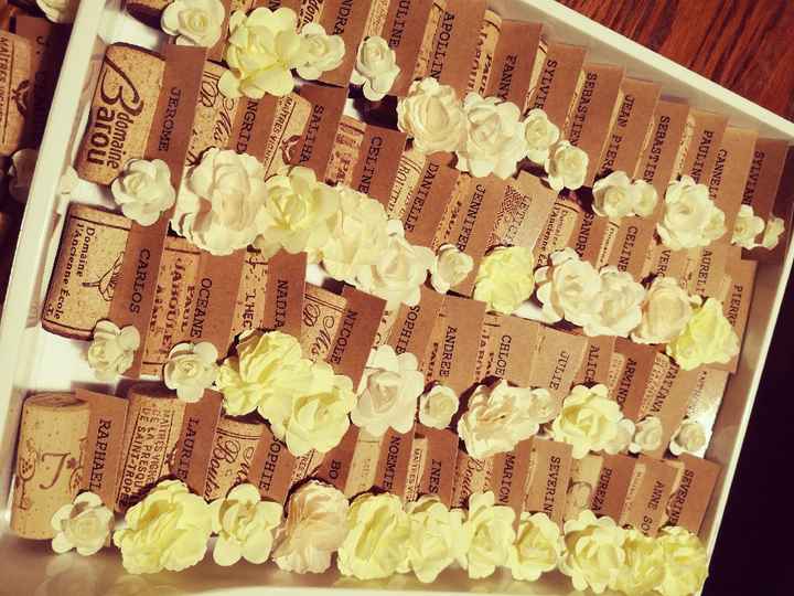 Mariage vintage déco fait maison - 4