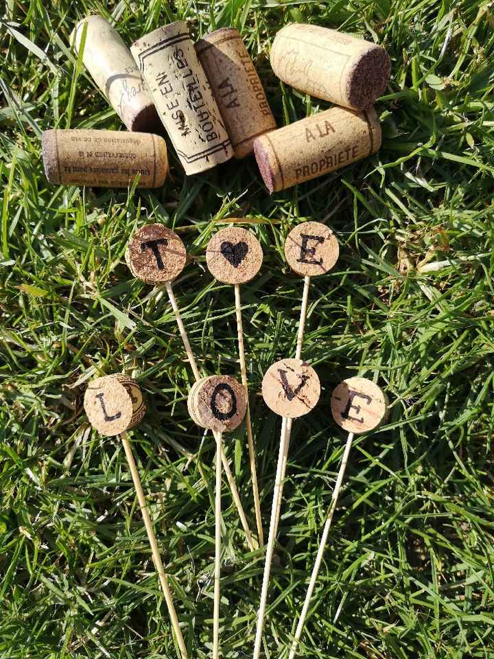 Mariage vintage déco fait maison - 11