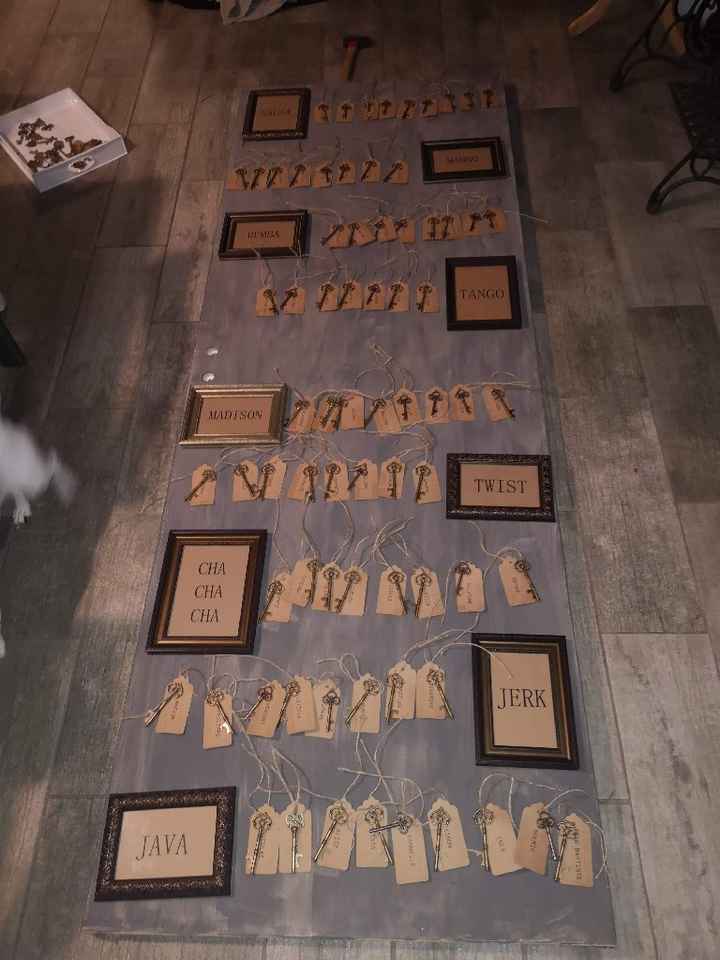 Mariage vintage déco fait maison - 17