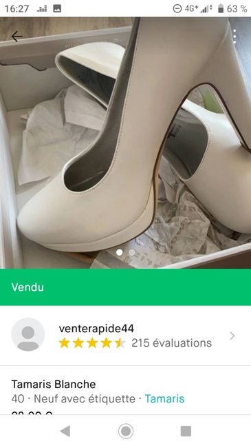 Où avez-vous trouvé vos chaussures de mariée? 👠 5