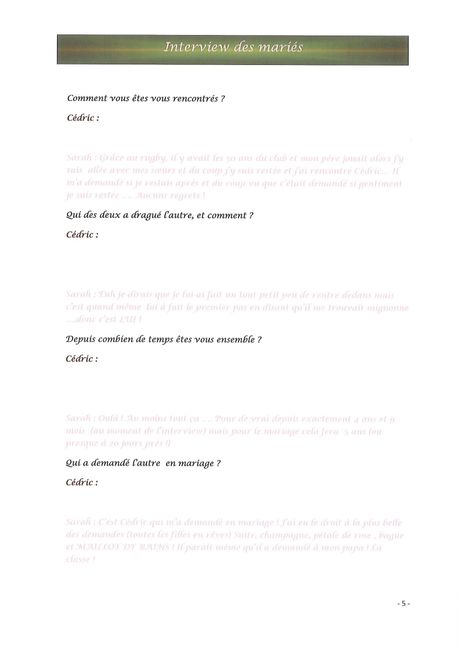 Gazette - 4ième page