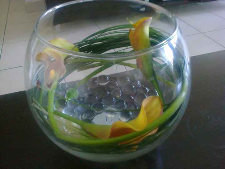 Centre de table boule